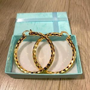 Gold Hoop Earrings